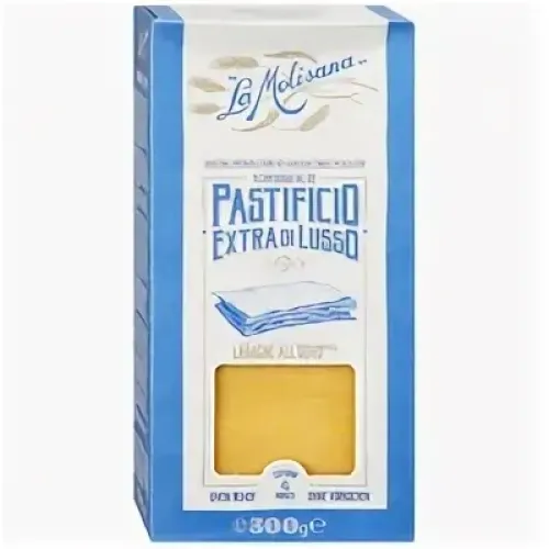 Мак изделия La Molisana № 220 Лазанья с содержанием яиц 500 г