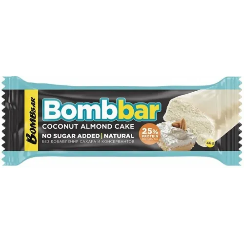 Батончик BOMBBAR Прот.Кокос.торт/шоколад 40 гр