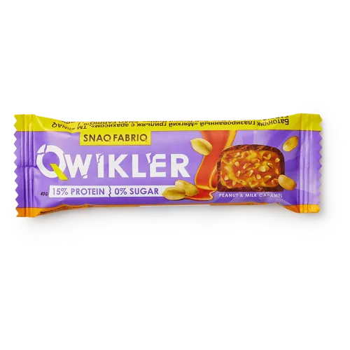 Батончик Snaq Fabriq глаз. Мягкий грильяж с арахисом 40г