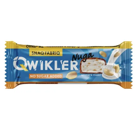 Батончик Snaq Fabriq глаз. Нуга с арахисом 40г