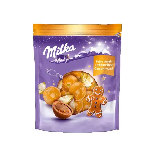 Конфеты Милка Бонбонс шоколадные яйца имбирный пряник 90г