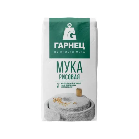 Мука Гарнец рисовая 500 г