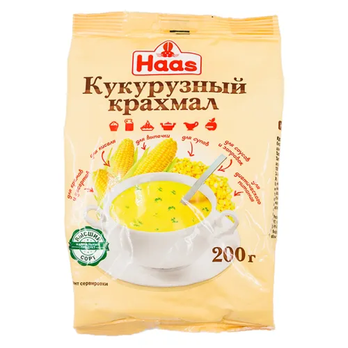 Крахмал Хаас Кукурузный 200гр