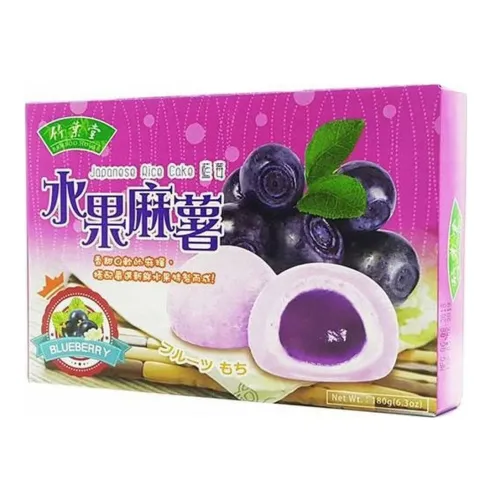 Пирожные моти Bamboo House черника в японском стиле 180г