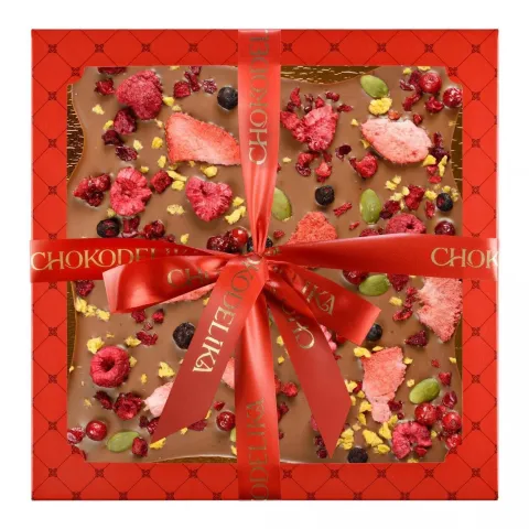 Шоколад Чокоделика Райские мечты мол с украш 150г