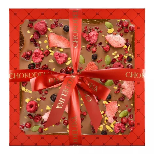 Шоколад Чокоделика Райские мечты мол с украш 150г