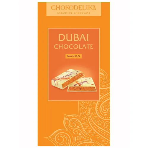 Шоколад Дубай белый манго 180г