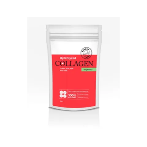 Коллаген Круглые сутки гидролизованый куриный со вк. клубники с вит. С 150г