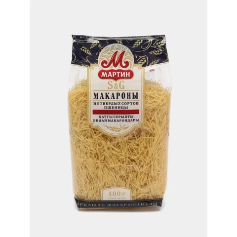 Мак изделия Мартин Вермишель № 1 400 г