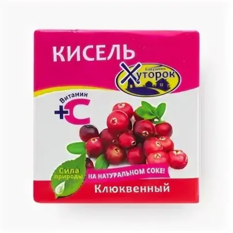 Кисель Бабушкин хуторок клюква 180г