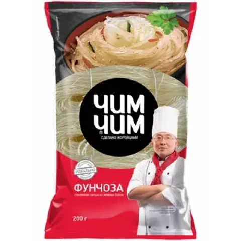 Лапша Чим Чим Фунчоза из зеленых бобов 200гр