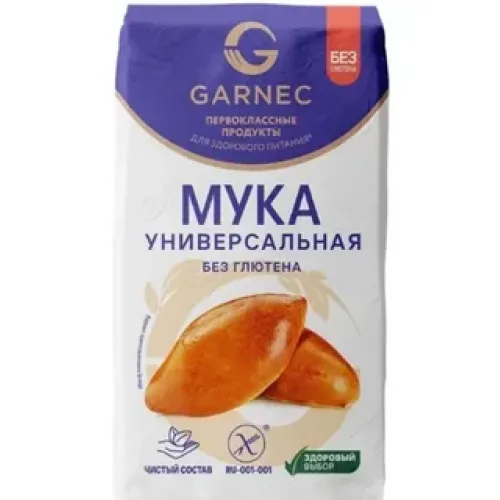 Мука Гарнец универсальная Без глютена 600г