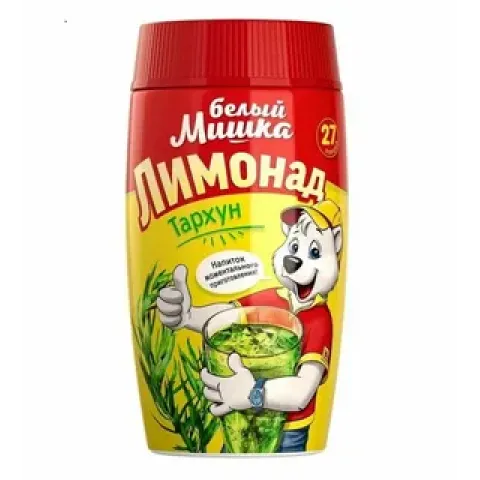 Лимонад Белый Мишка Тархун гранулы 500г