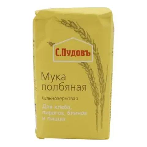 Мука Пудовъ 450г Полбяная