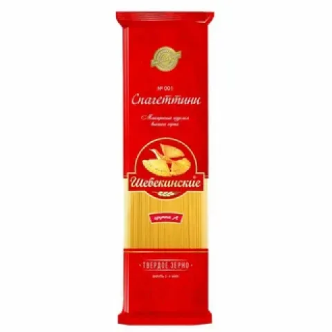 Мак изделия Спагеттини №001 Шебекинские 450г Россия