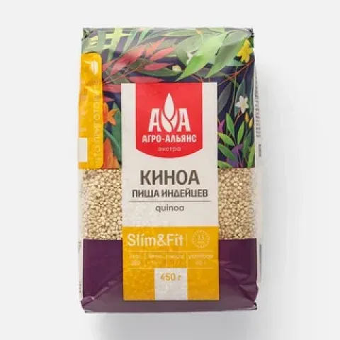 Крупа Киноа экстра Агро-Альянс 450г.