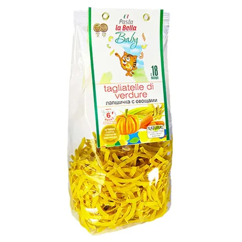Лапшичка с овощами Pasta la Bella 250г