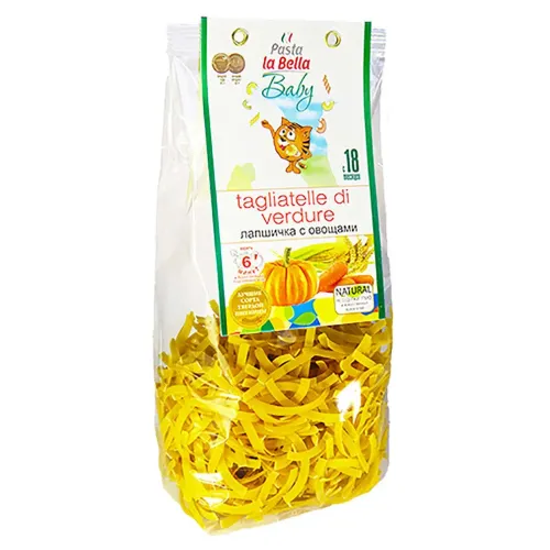 Лапшичка с овощами Pasta la Bella 250г