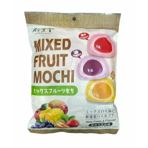 Пирожные моти Bamboo House фруктовый десерт клубника/голубика/манго 250г