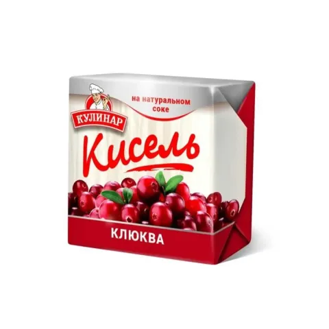 Кисель Кулинар клюква брикет 220гр