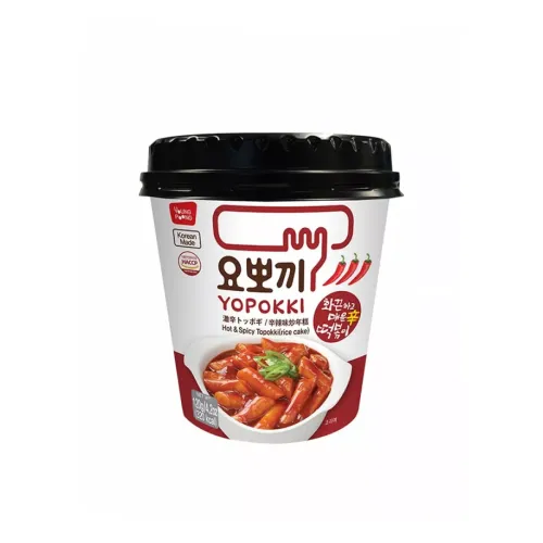 Палочки рисовые Ю-Покки Токпокки с соусом черной фасоли 120г
