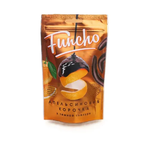 Апельсиновая корочка Фанчо в темной глазури 100г