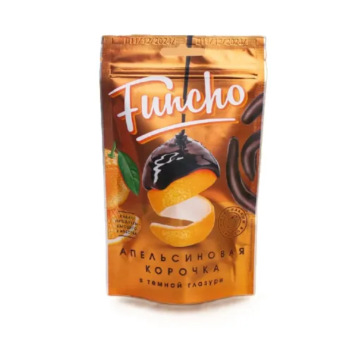 Апельсиновая корочка Фанчо в темной глазури 100г