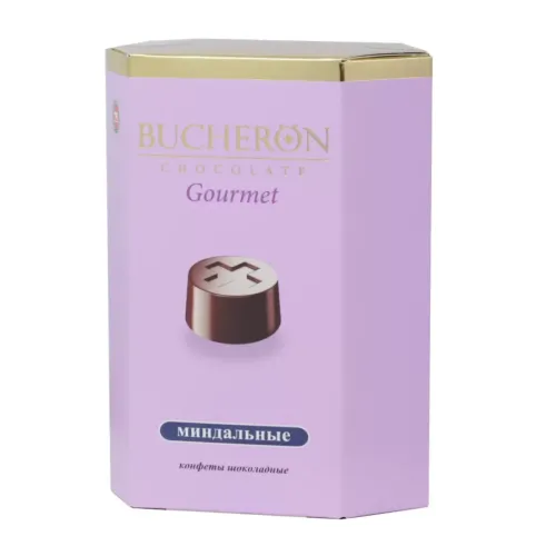 Шоколадные конфеты BUCHERÖN GOURMET со миндаль 130г