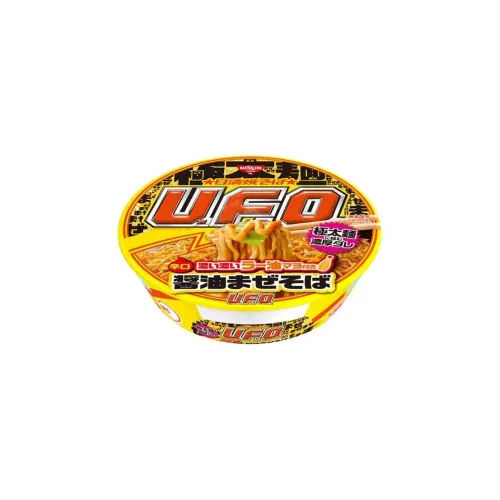 Лапша Ниссин НЛО с маслом чили и майонезом б/п 112г