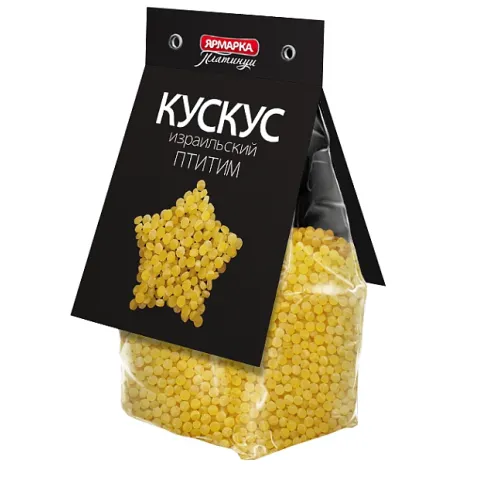 Крупа Ярмарка платинум Кускус Израильский птитим 350 г
