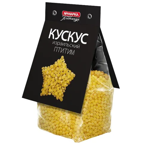 Крупа Ярмарка платинум Кускус Израильский птитим 350 г