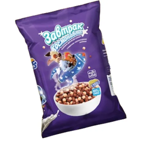 Готовый завтрак Еда моя Завтрак космонавта шарики сливки/шок. 370г