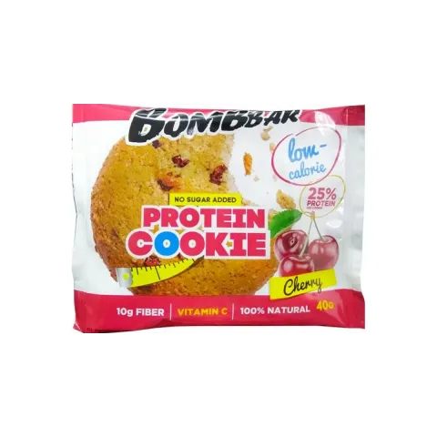 Печенье неглаз-ное БОМББАР ВИШНЯ 40 гр