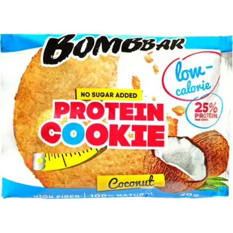 Печенье BOMBBAR неглазированное Кокос 40гр