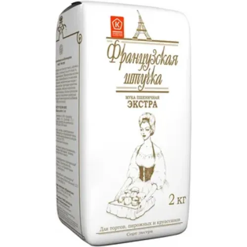 Мука Французская штучка Ст Оскол экстра в/с 2кг