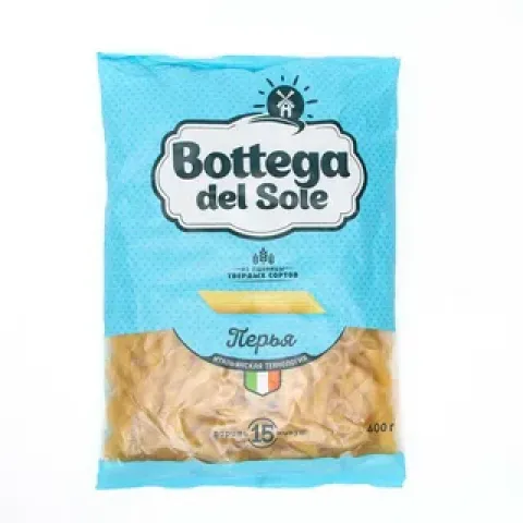 Макаронные изделия Bottega del Sole Перья 400г