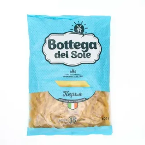 Макаронные изделия Bottega del Sole Перья 400г