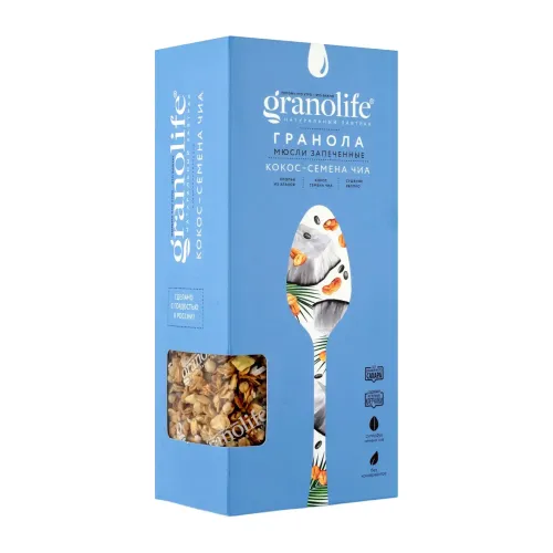 Гранола Гранолайф мюсли запеченные кокос 400г