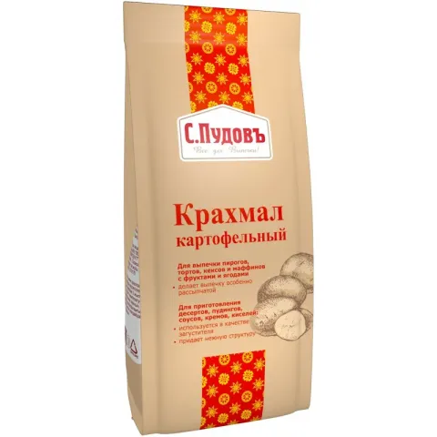 Крахмал картофельный С.Пудовъ пленка 0,2 кг