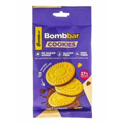 Печенье Бомббар глазир сливочное 100г