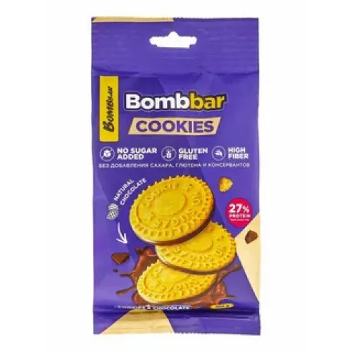 Печенье Бомббар глазир сливочное 100г