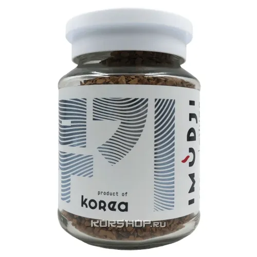 Кофе Имуджи серебро растворимый 90г ст/б