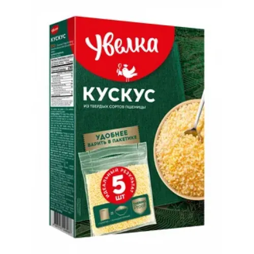 Крупа Кускус 5*80гр Увелка