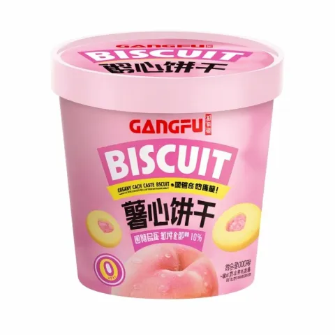 Печенье-сендвич Гангфу белый персик 50г