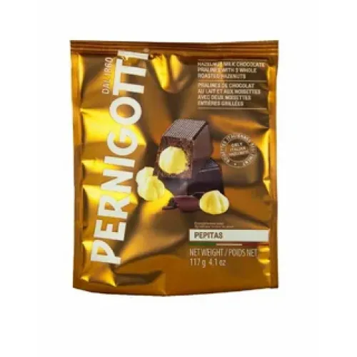 Конфеты Pernigotti мол. шок. c пастой Gianduia и цельным фундуком 117г