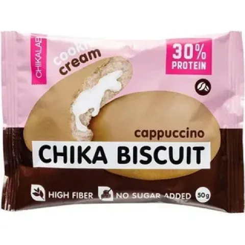 Печенье неглазированное с начинкой CHIKALAB бисквит капучино 50 гр.