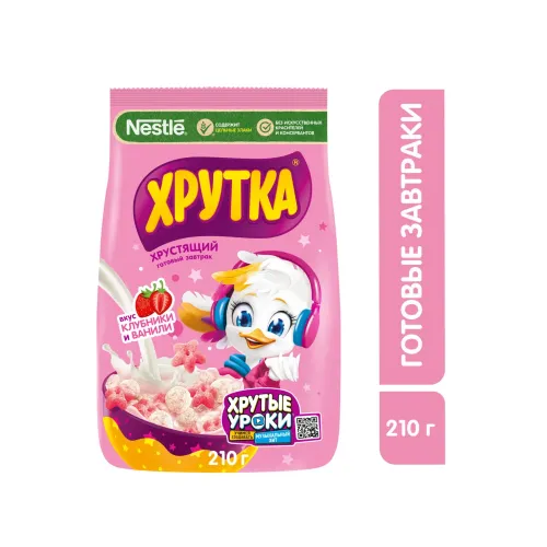 Готовый завтрак ХРУТКА Клуб Ваниль Пакет 210г