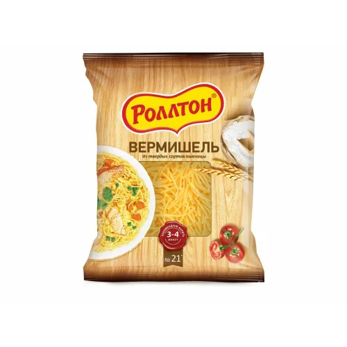 Мак изделия традиционные Роллтон вермишель 400г