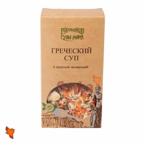 Суп Греческий с красной чечевицей Супы мира 210г