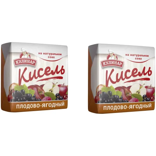 Кисель Кулинар сухой плодово-ягодный 220 г